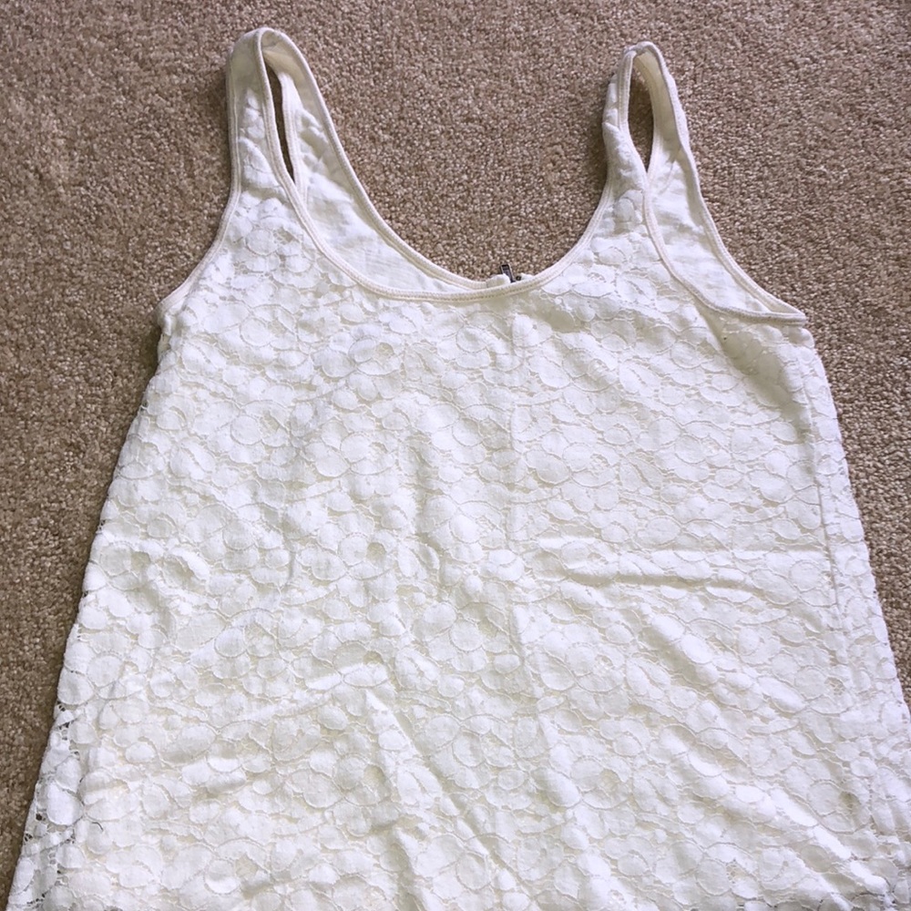 White Lace Shirt, American Eagle